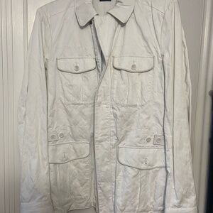 NWT Elie Tahari mens safari military style jacket.- small- wears as 38R